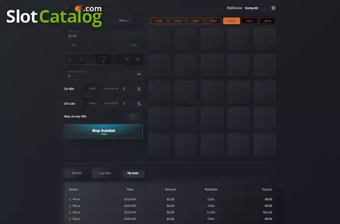 Οθόνη6. Mines (Turbo Games) Κουλοχέρης