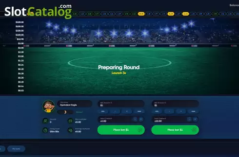 Οθόνη2. Crash X Football Edition Κουλοχέρης