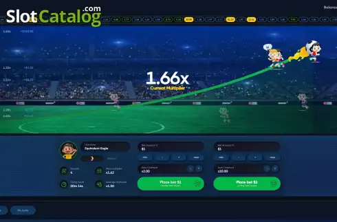 Οθόνη3. Crash X Football Edition Κουλοχέρης