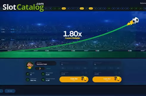 Οθόνη5. Crash X Football Edition Κουλοχέρης