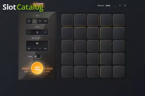 Οθόνη2. Turbo Mines (Turbo Games) Κουλοχέρης