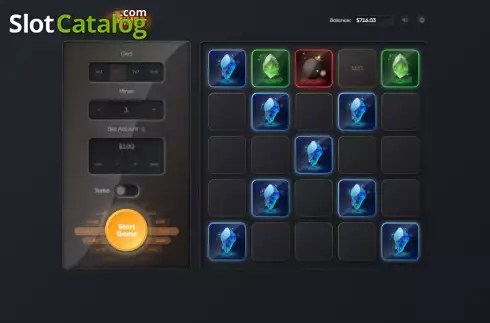 Οθόνη5. Turbo Mines (Turbo Games) Κουλοχέρης