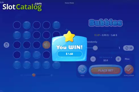 Οθόνη3. Bubbles (Turbo Games) Κουλοχέρης