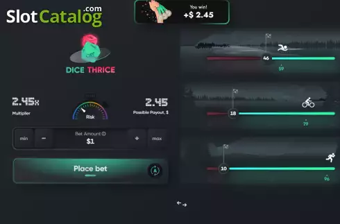 Οθόνη3. Dice Thrice Κουλοχέρης