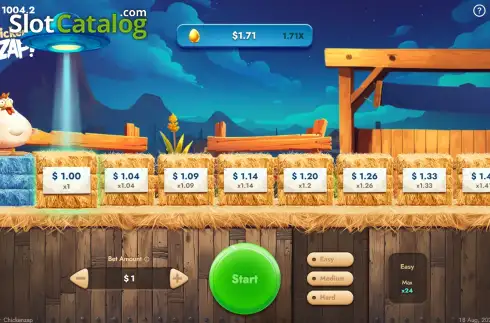 Οθόνη4. Chicken Zap Κουλοχέρης 