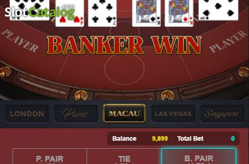 Οθόνη3. 60 Sec Baccarat Macau Κουλοχέρης