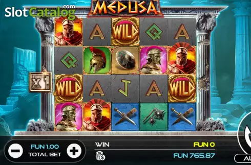 Οθόνη2. Medusa (UU Slots) Κουλοχέρης