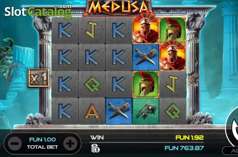 Οθόνη3. Medusa (UU Slots) Κουλοχέρης