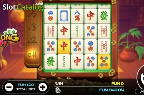 Οθόνη2. Mahjong Wilds Κουλοχέρης