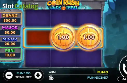 Οθόνη2. Coin Rush: Trick o' Treat Κουλοχέρης