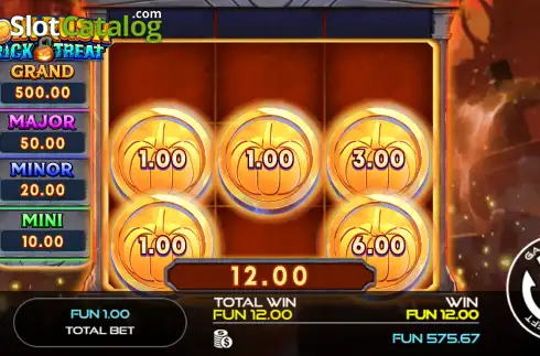 Οθόνη3. Coin Rush: Trick o' Treat Κουλοχέρης