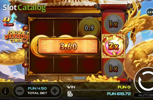 Οθόνη3. Fortune Dragon Coins Κουλοχέρης
