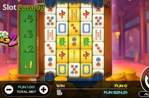 Οθόνη2. Mahjong Wilds 2 Κουλοχέρης