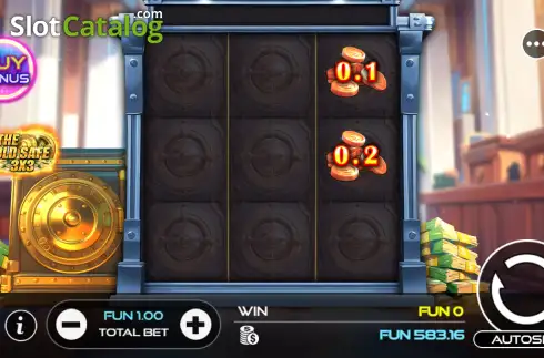 Οθόνη2. The Gold Safe 3x3 Κουλοχέρης