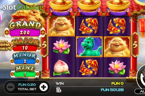 Οθόνη2. Happy Buddha Riches Κουλοχέρης 