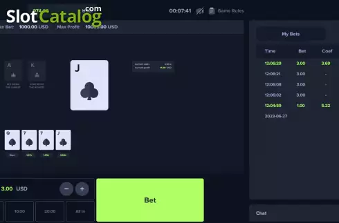 Οθόνη5. HiLo (Upgaming) Κουλοχέρης 
