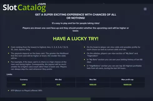 Οθόνη6. HiLo (Upgaming) Κουλοχέρης 