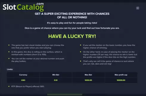 Οθόνη6. Dice (Upgaming) Κουλοχέρης