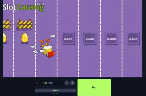Οθόνη4. Chicken Cross (Upgaming) Κουλοχέρης