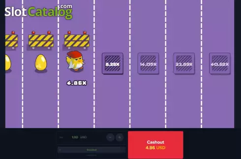 Οθόνη7. Chicken Cross (Upgaming) Κουλοχέρης