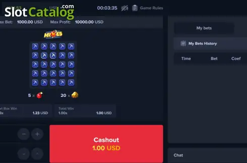 Οθόνη2. Mines (Upgaming) Κουλοχέρης 