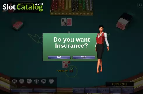 Οθόνη5. Blackjack Single Deck (Urgent Games) Κουλοχέρης