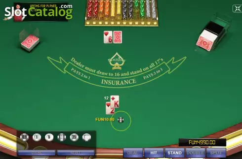 Οθόνη3. Blackjack Four Deck Κουλοχέρης 
