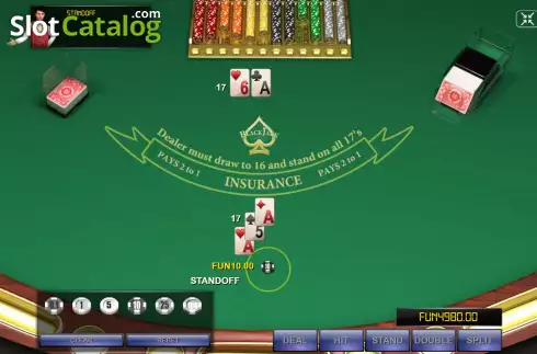 Οθόνη4. Blackjack Eight Deck Κουλοχέρης