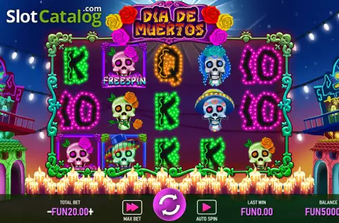 Οθόνη2. Dia De Muertos (Urgent Games) Κουλοχέρης