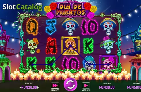 Οθόνη3. Dia De Muertos (Urgent Games) Κουλοχέρης