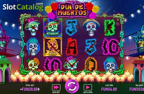 Οθόνη4. Dia De Muertos (Urgent Games) Κουλοχέρης
