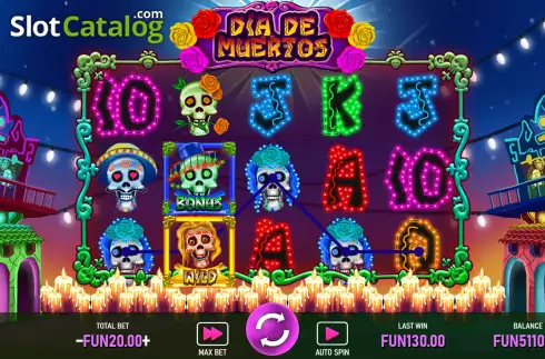 Οθόνη6. Dia De Muertos (Urgent Games) Κουλοχέρης