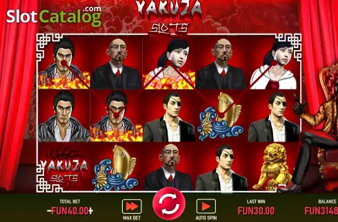 Οθόνη3. Yakuza (Urgent Games) Κουλοχέρης