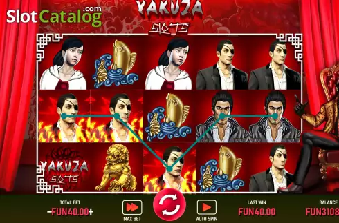 Οθόνη4. Yakuza (Urgent Games) Κουλοχέρης