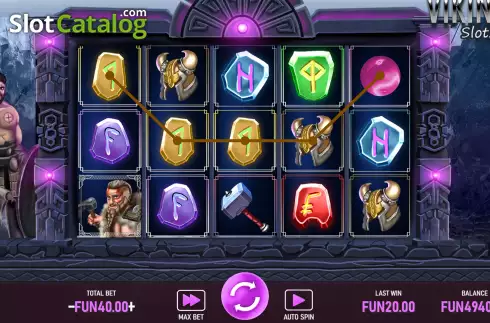 Οθόνη3. Vikings (Urgent Games) Κουλοχέρης 
