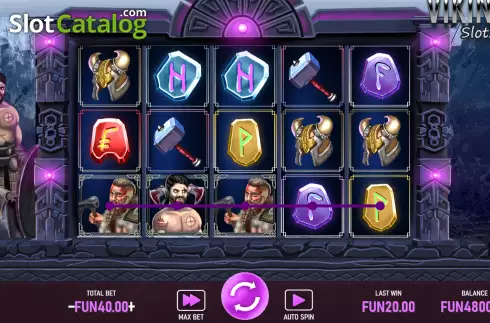 Οθόνη4. Vikings (Urgent Games) Κουλοχέρης 