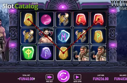 Οθόνη5. Vikings (Urgent Games) Κουλοχέρης 
