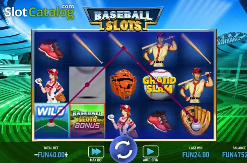 Οθόνη4. Baseball Grand Slam Κουλοχέρης