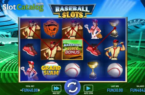 Οθόνη6. Baseball Grand Slam Κουλοχέρης