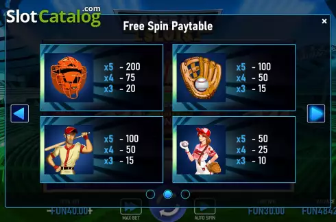 Οθόνη8. Baseball Grand Slam Κουλοχέρης