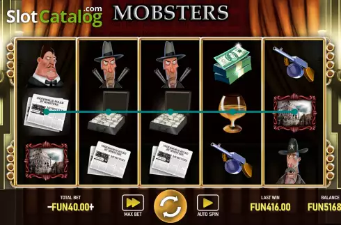 Οθόνη5. Mobsters Κουλοχέρης