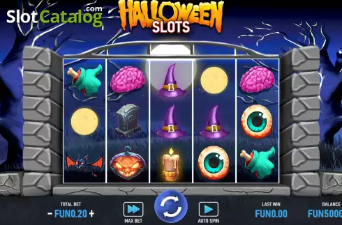 Οθόνη2. Halloween Slots (Urgent Games) Κουλοχέρης