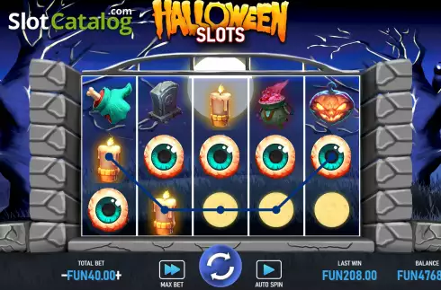 Οθόνη4. Halloween Slots (Urgent Games) Κουλοχέρης