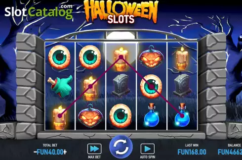 Οθόνη5. Halloween Slots (Urgent Games) Κουλοχέρης