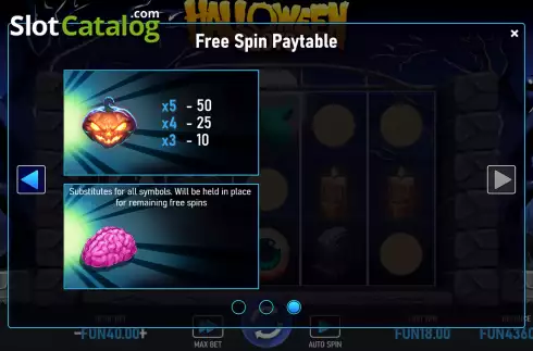 Οθόνη9. Halloween Slots (Urgent Games) Κουλοχέρης