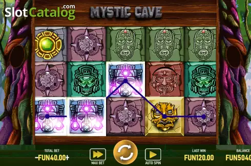 Οθόνη3. Mystic Cave Κουλοχέρης