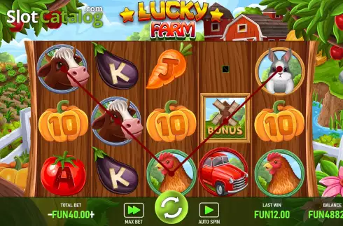 Οθόνη4. Lucky Farm Κουλοχέρης 