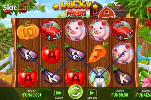 Οθόνη6. Lucky Farm Κουλοχέρης 