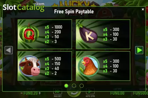 Οθόνη7. Lucky Farm Κουλοχέρης 