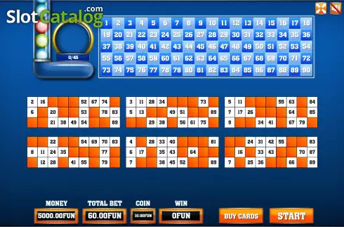 Οθόνη3. Bingo (Urgent Games) Κουλοχέρης